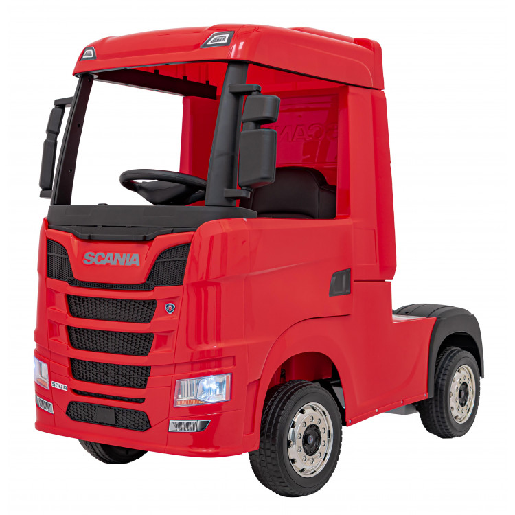 Elektrické autíčko Kamión SCANIA R-Serie - červené